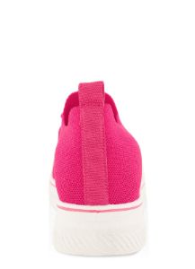 Textured Knit Lace Up Platform Sneakers sold by Rainbow