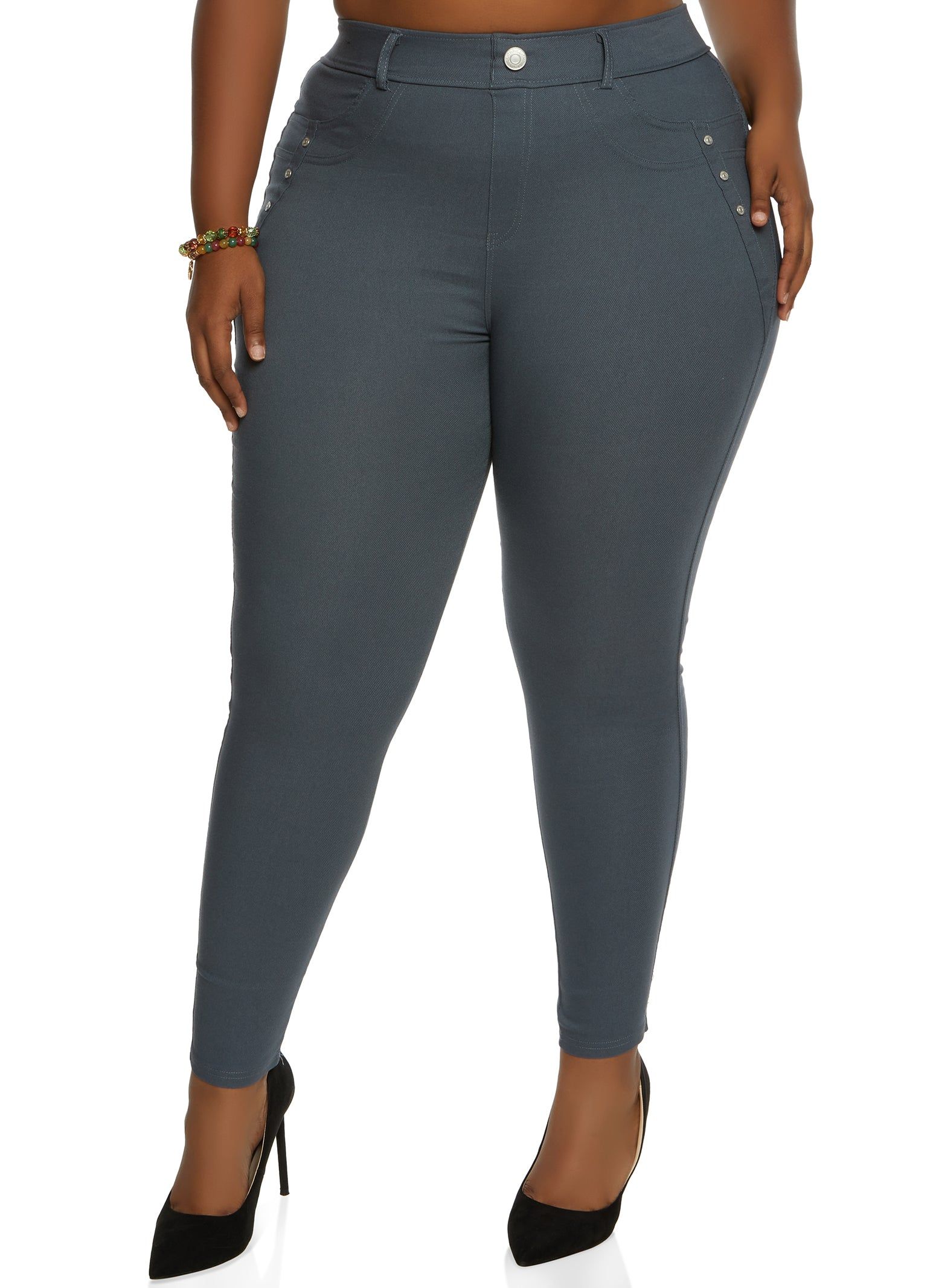 Plus Size Hyperstretch Push Up Pants sold by Rainbow