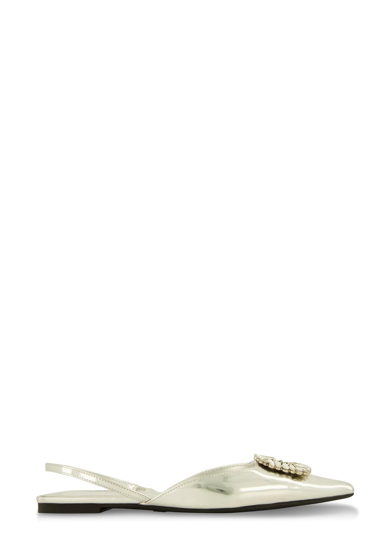 Gemstone Detail Slingback Flats sold by Rainbow product image thumbnail 2