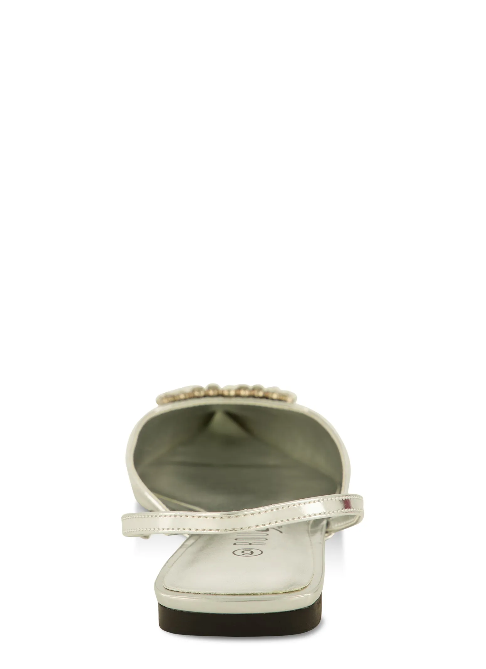 Gemstone Detail Slingback Flats sold by Rainbow product image thumbnail 3