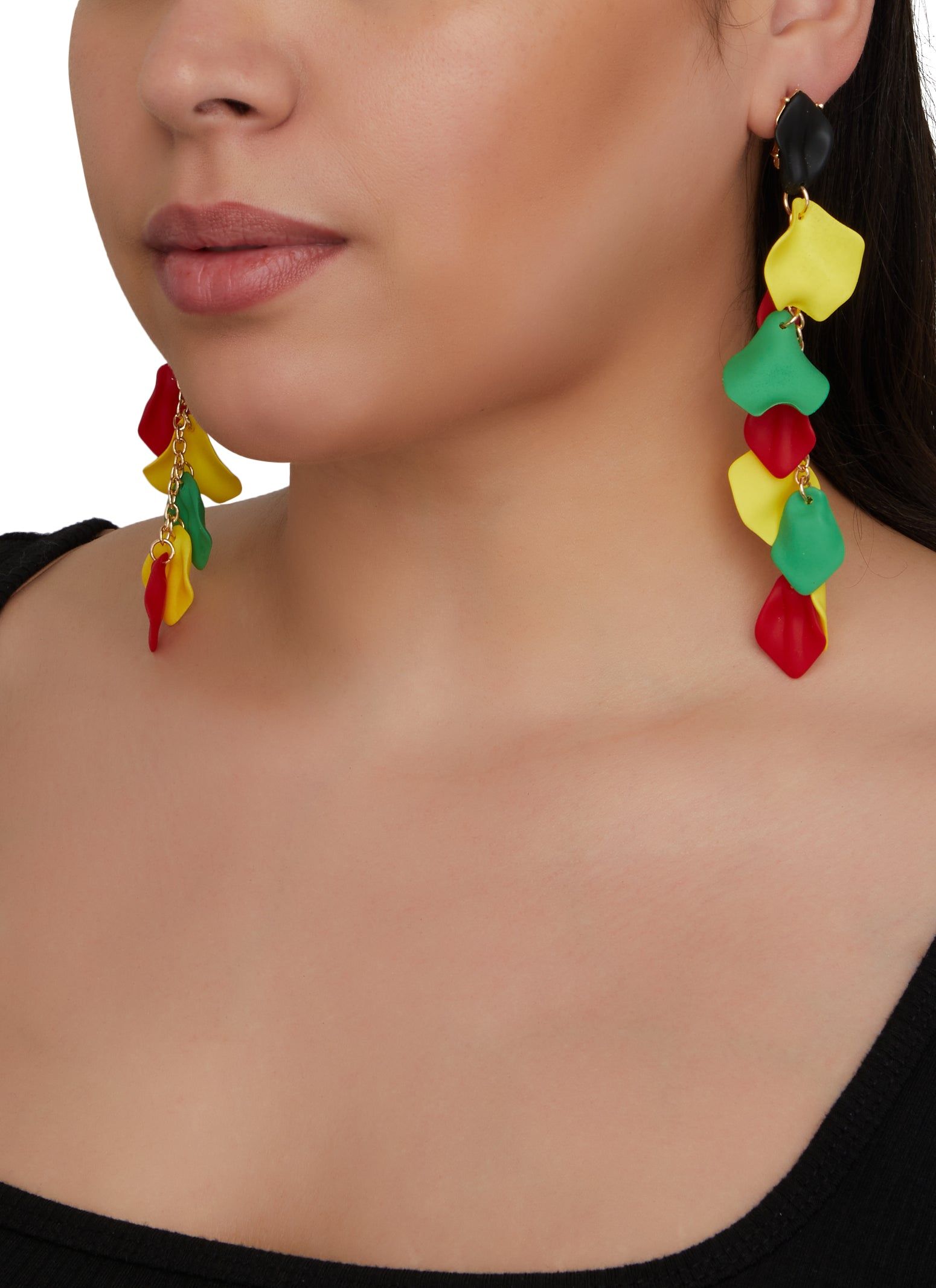 Petal Drop Earrings sold by Rainbow