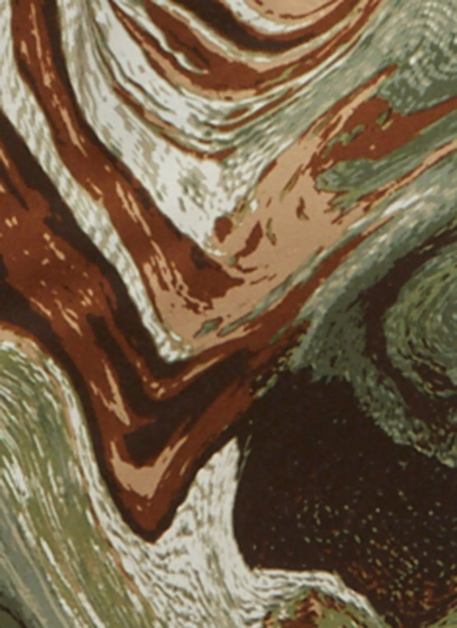 Swirl Print Cut Out Tank Maxi Dress sold by Rainbow product image thumbnail 4