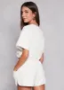 Daisy Crew Neck Drawstring Hem Tee sold by Rainbow
