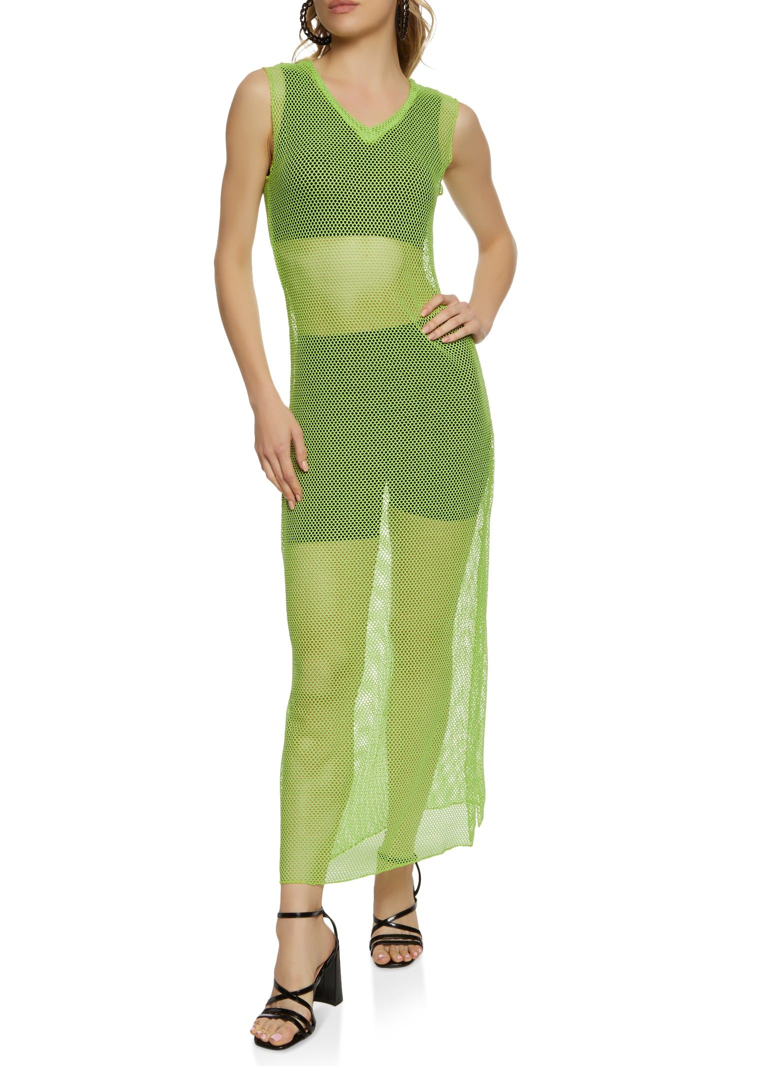 Fishnet Tank Dress sold by Rainbow product image thumbnail 2