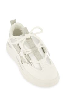 Color Block Lace Up Chunky Platform Sneakers sold by Rainbow