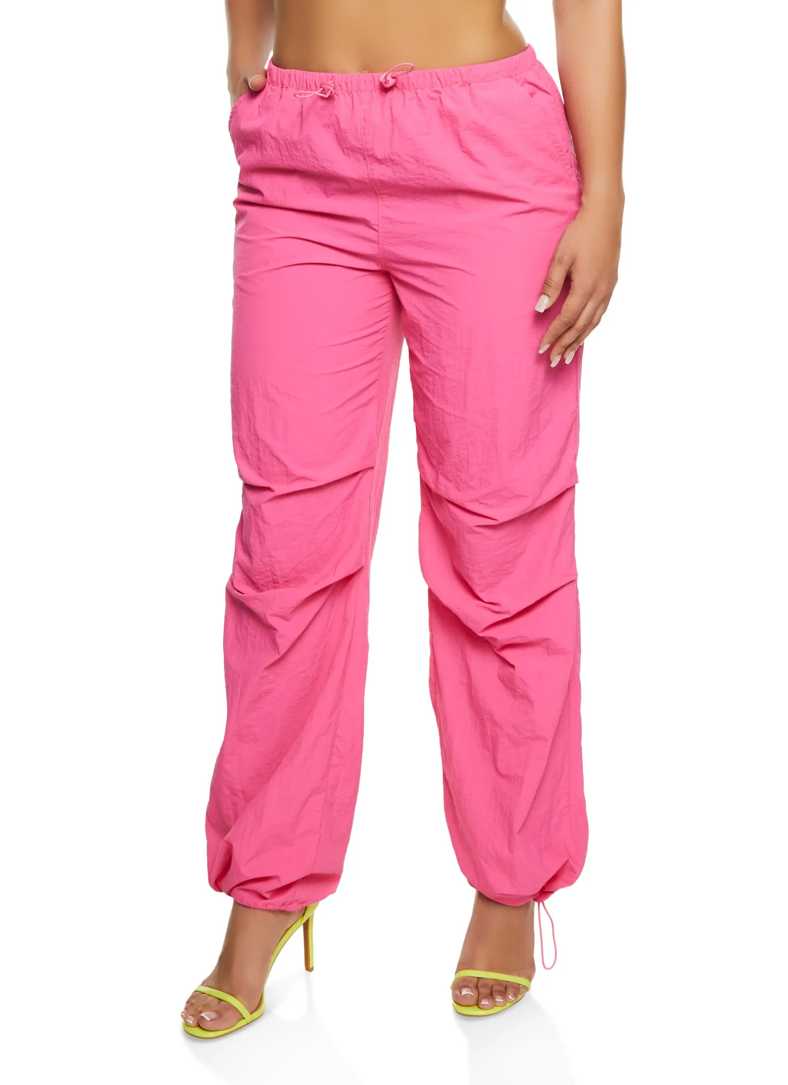 Nylon Toggle Drawstring Pull On Pants sold by Rainbow product image thumbnail 2