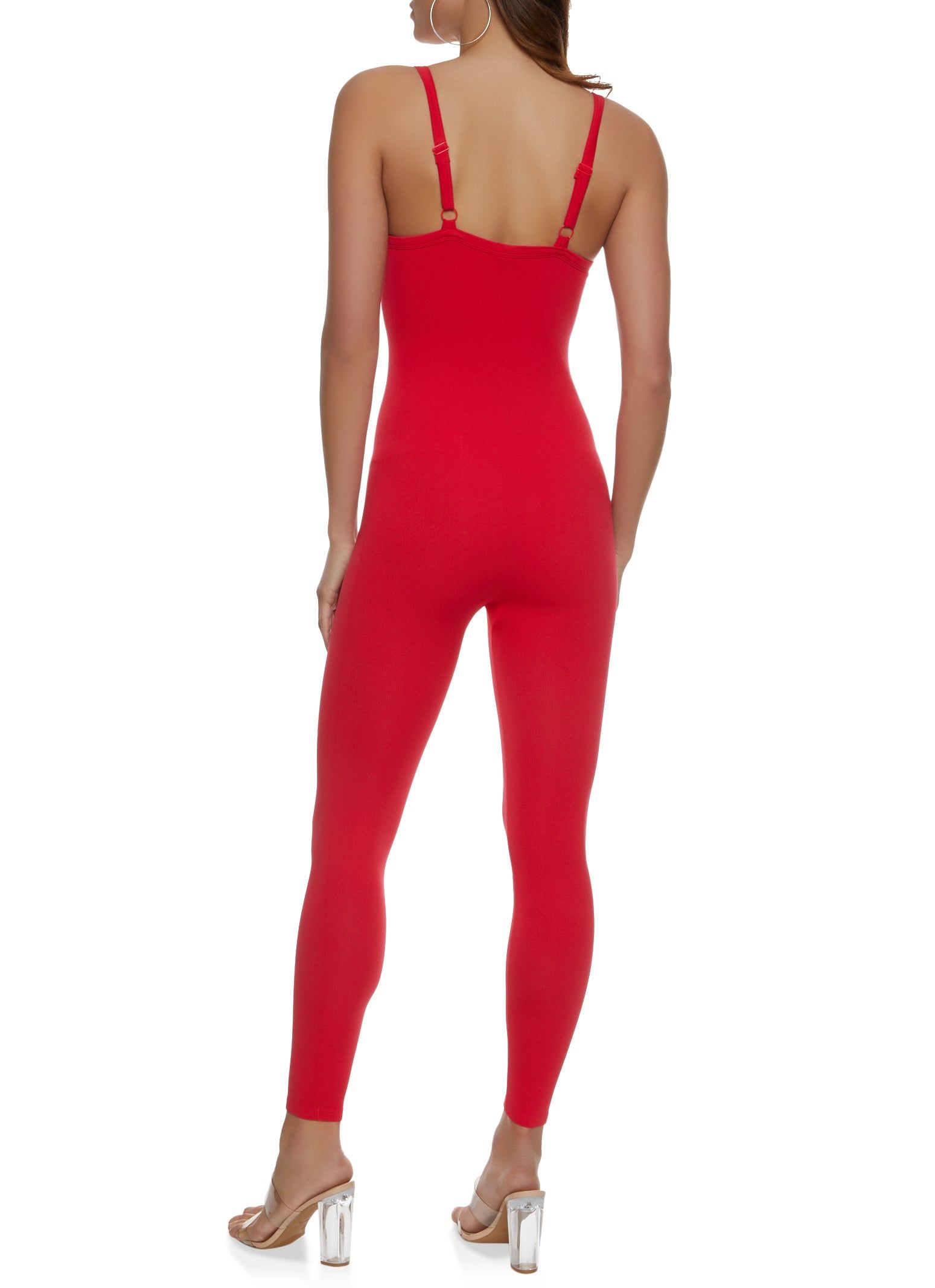 Solid Seamless Cami Catsuit sold by Rainbow product image thumbnail 2