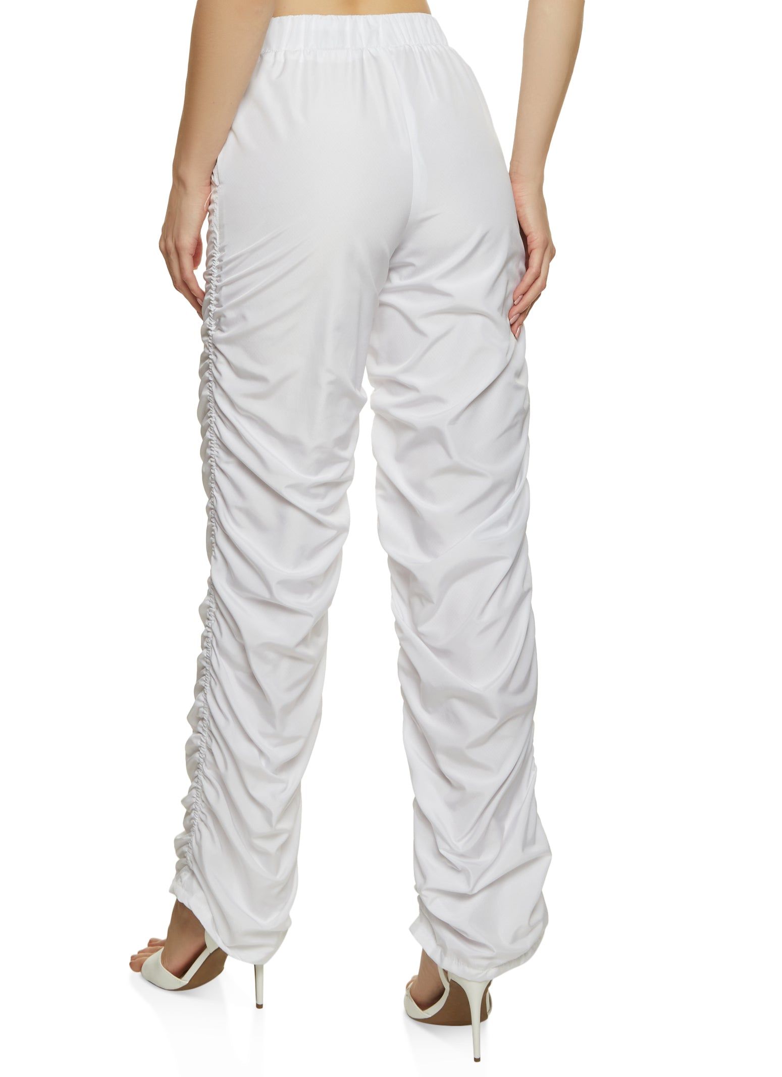 Drawstring Stacked Pants sold by Rainbow product image thumbnail 3