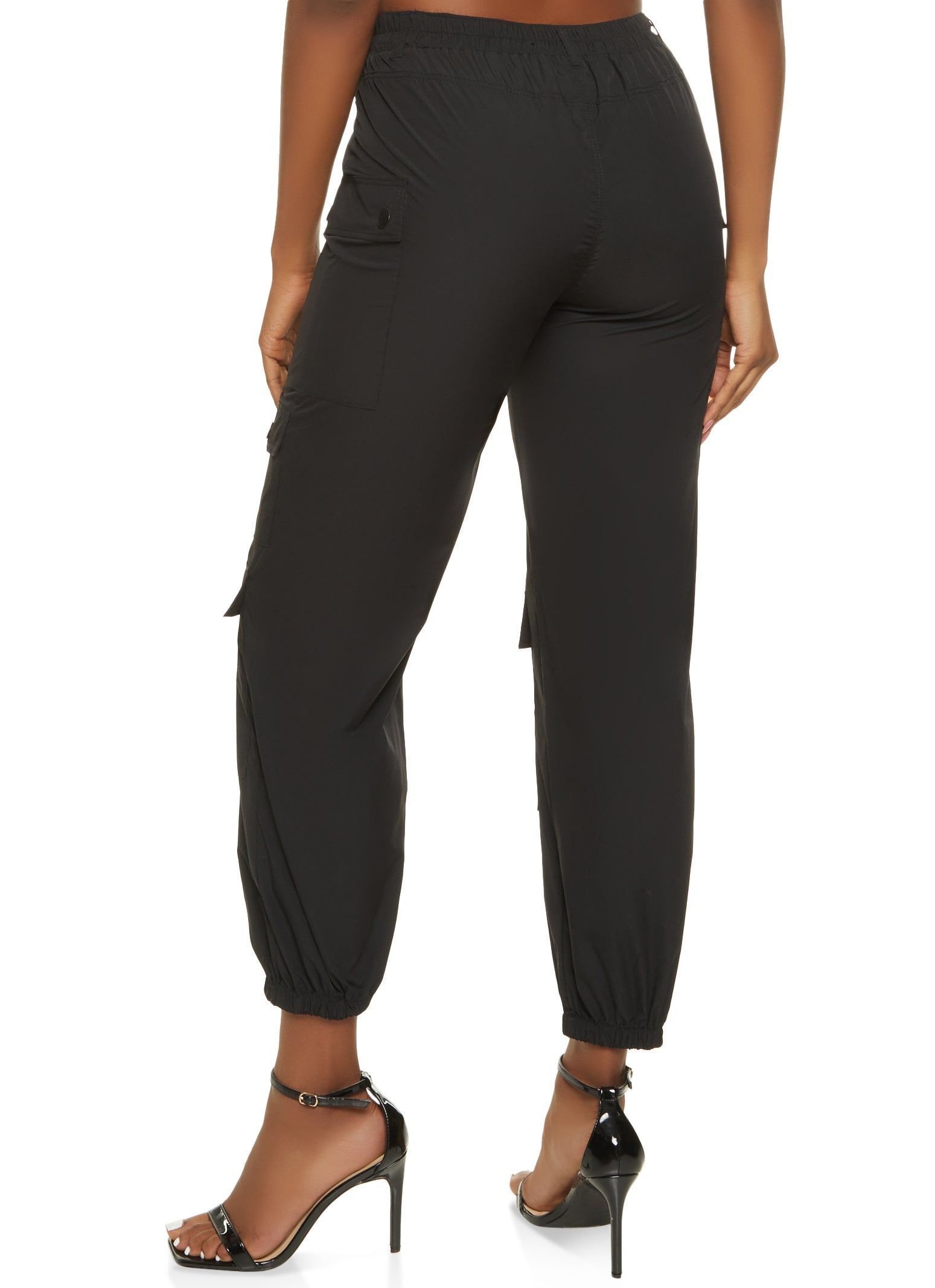 Nylon Flap Pocket Cargo Joggers sold by Rainbow product image thumbnail 3