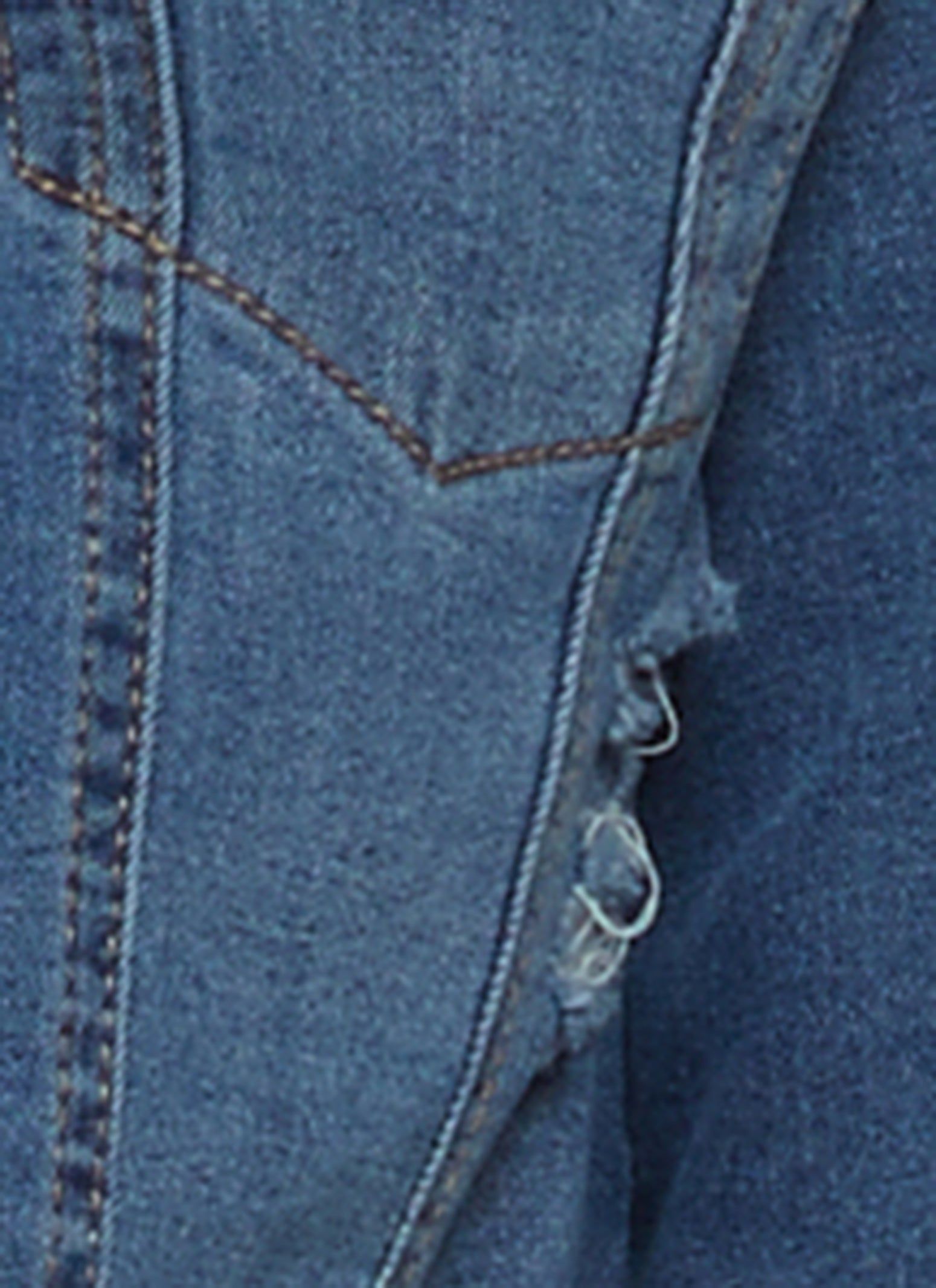 WAX Distressed Denim Jacket sold by Rainbow product image thumbnail 3