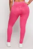 Daisy Seamless Ribbed High Waisted Leggings sold by Rainbow