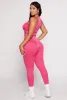 Daisy Seamless Ribbed High Waisted Leggings sold by Rainbow