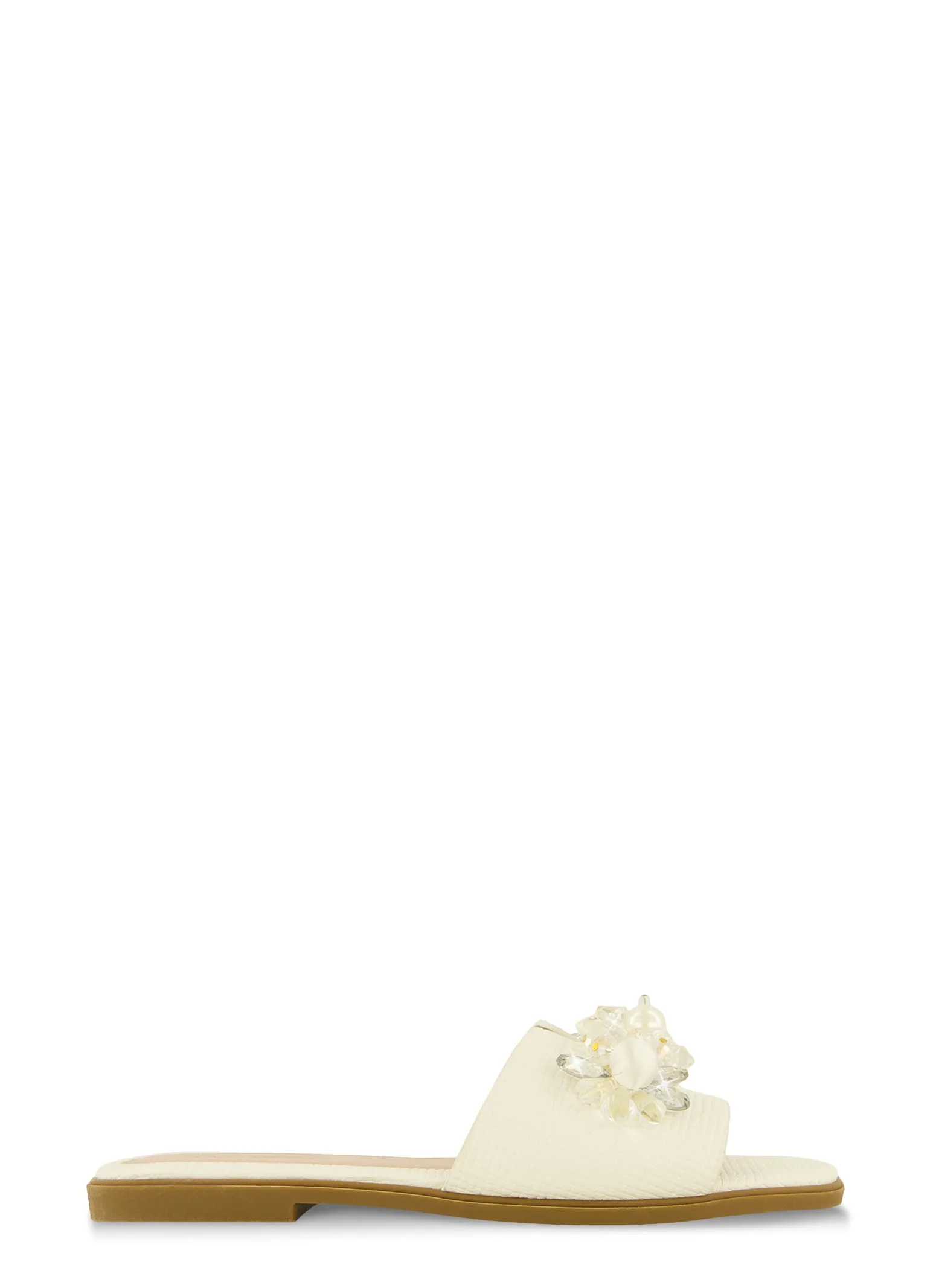 Gem Embellished Band Slide Sandals sold by Rainbow product image thumbnail 2