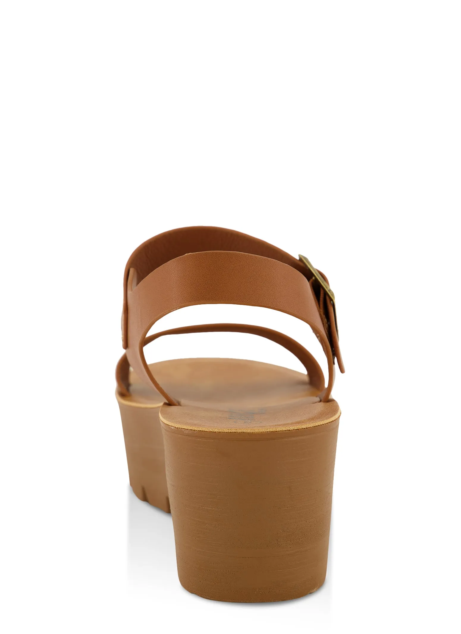 Ankle Strap Platform Wedge Sandals sold by Rainbow product image thumbnail 3