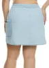 Plus Size Denim Acid Wash Pocket Detail Mini Skirt sold by Rainbow