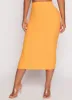 Textured Knit Midi Skirt sold by Rainbow