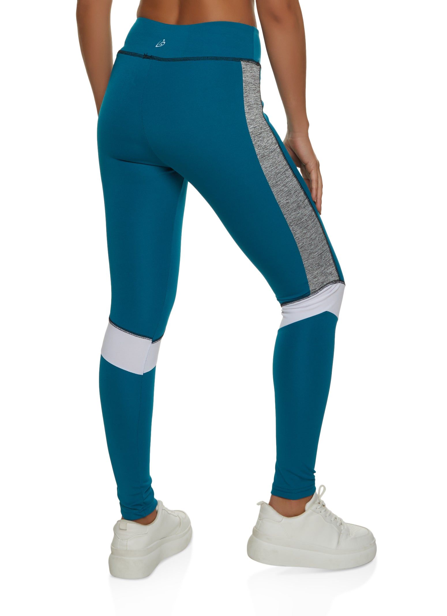 High Waist Color Block Active Leggings sold by Rainbow product image thumbnail 2