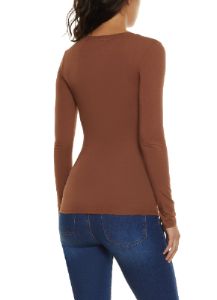 Long Sleeve V Neck Tee sold by Rainbow