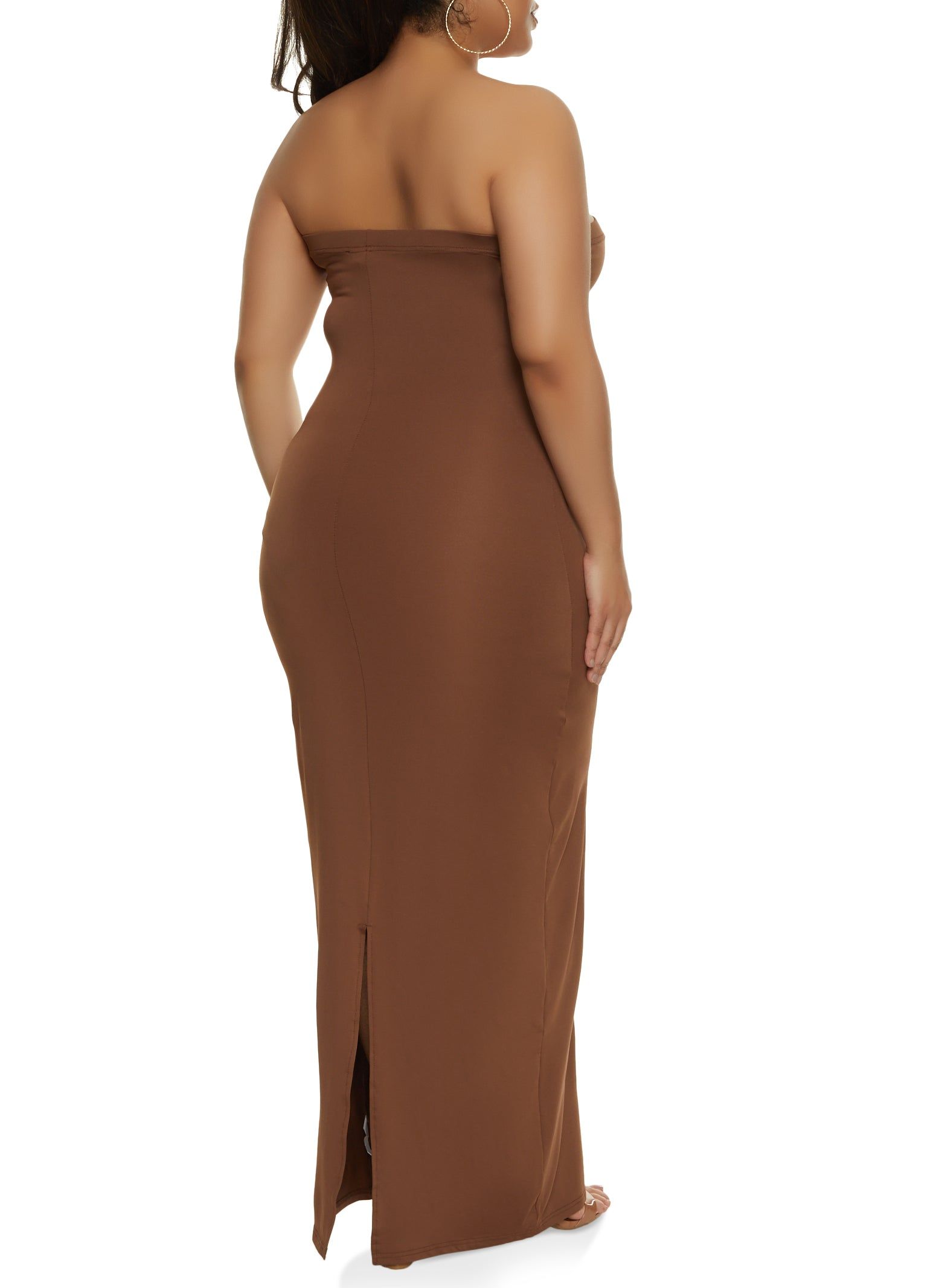 Plus Size Tube Maxi Dress sold by Rainbow product image thumbnail 3