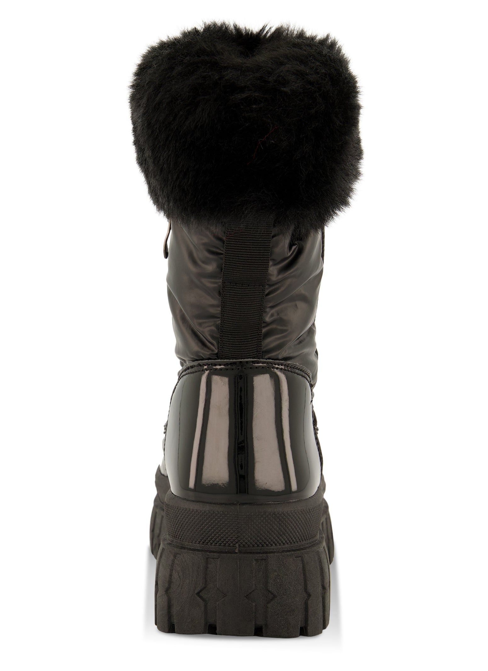 Faux Fur Side Zip Platform Snow Boots sold by Rainbow product image thumbnail 3