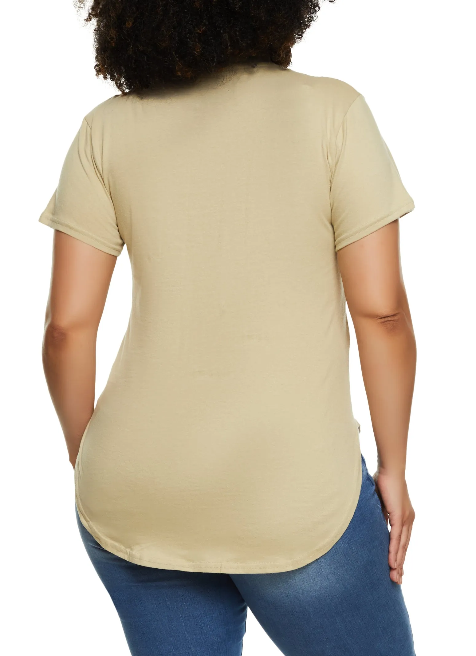 Plus Size Melanin Drip Graphic Tee sold by Rainbow product image thumbnail 3