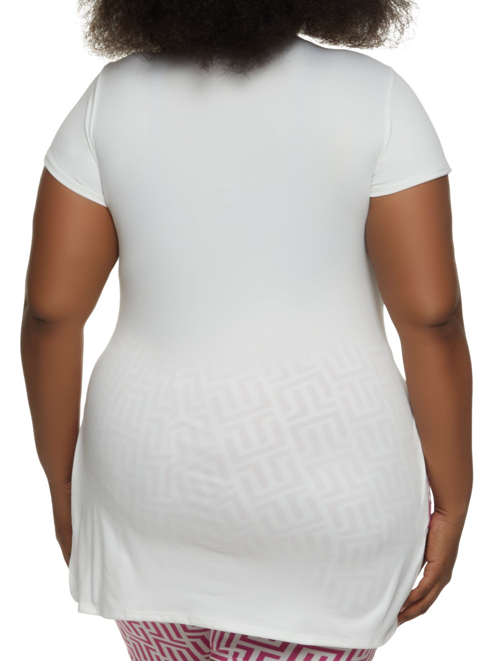 Plus Size Queen Graphic Tunic Tee sold by Rainbow product image thumbnail 3