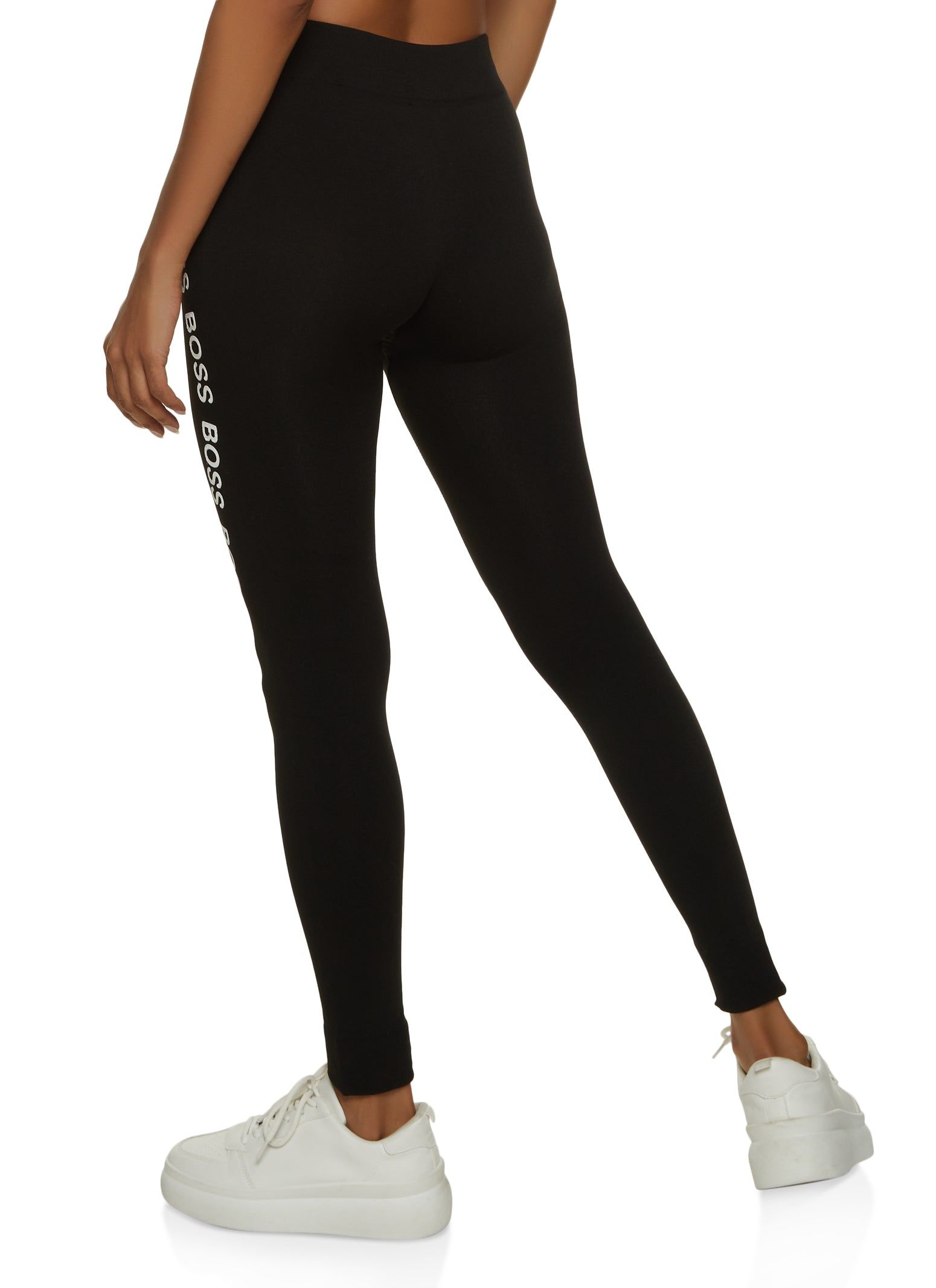 Fleece Boss Graphic Leggings sold by Rainbow product image thumbnail 2