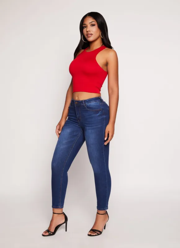 Double Layered Racerback Tank Top sold by Rainbow