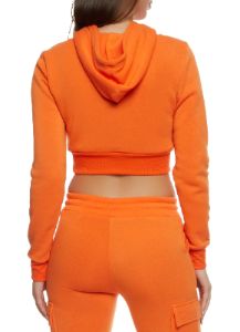 Fleece Cropped Hoodie sold by Rainbow