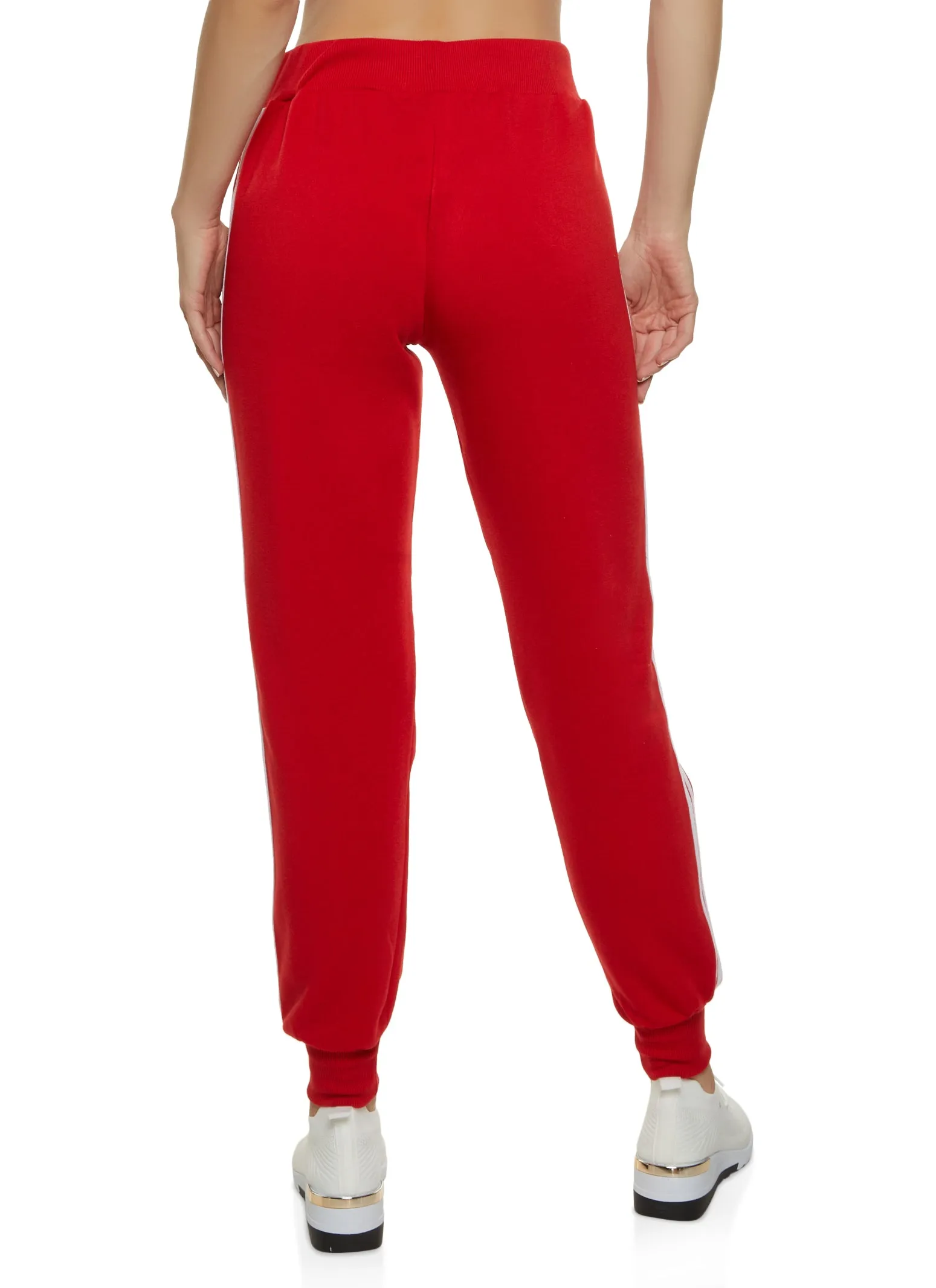 Drawstring Varsity Stripe Joggers sold by Rainbow product image thumbnail 2