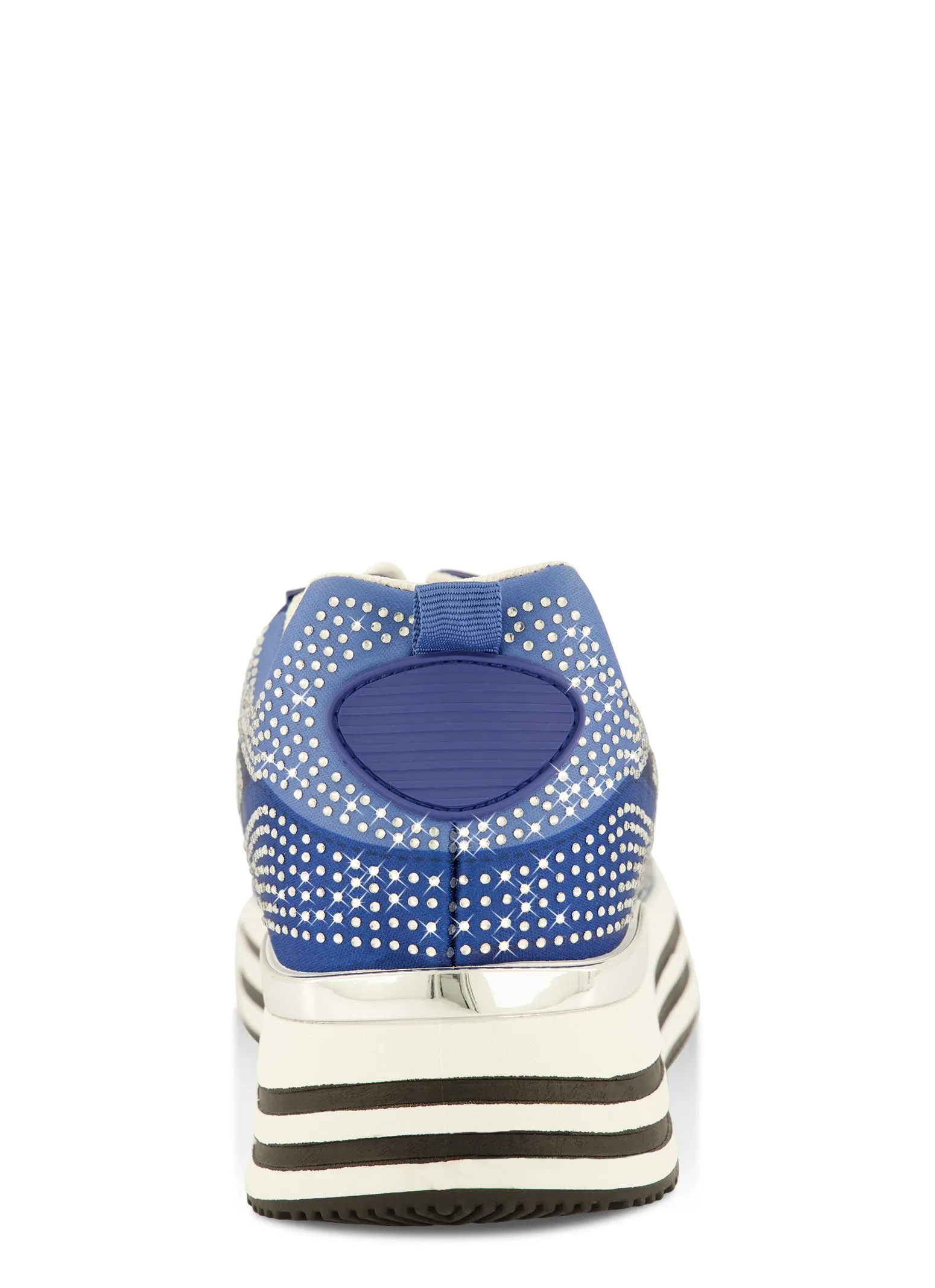 Rhinestone Color Block Platform Sneakers sold by Rainbow product image thumbnail 3