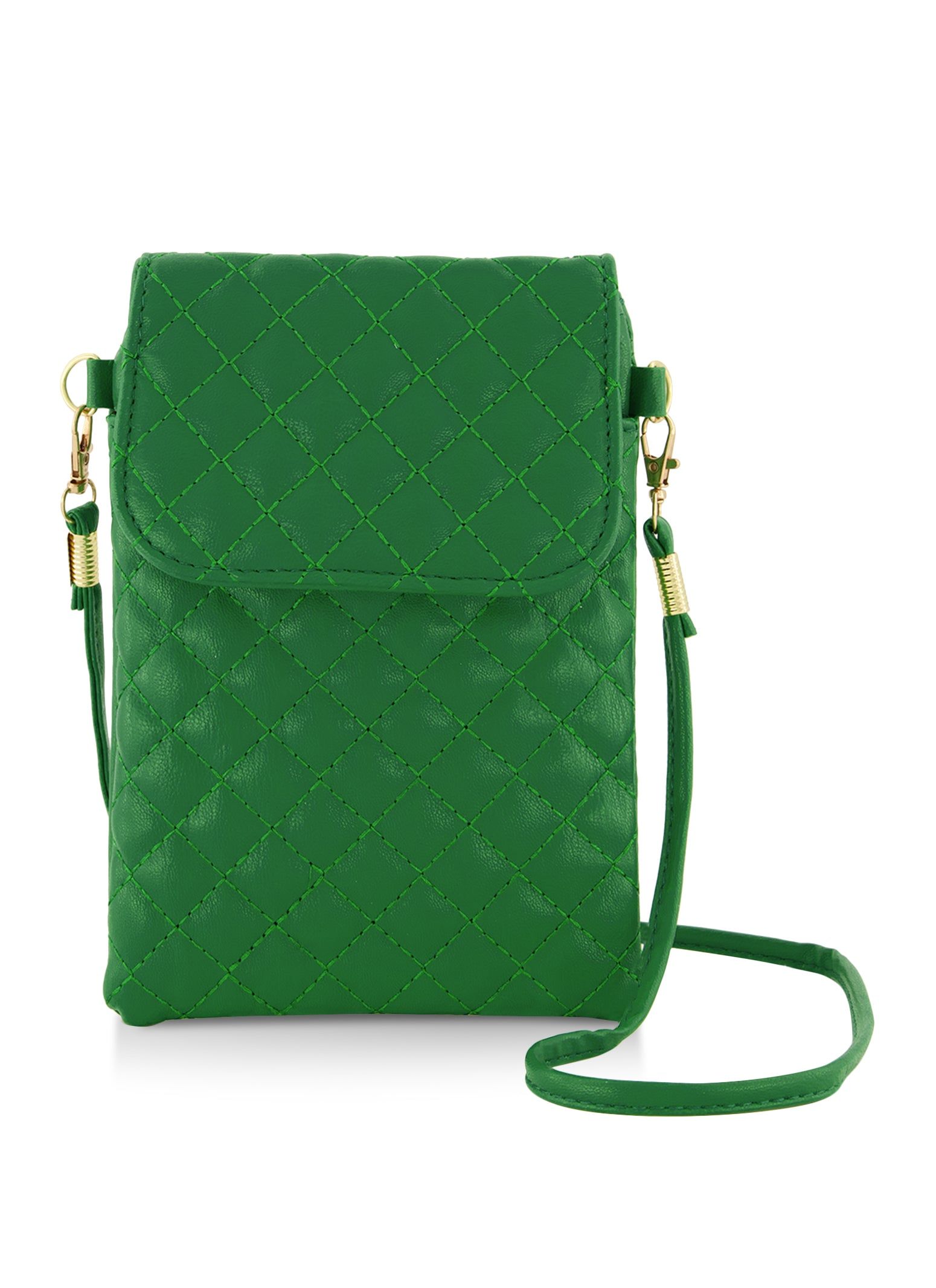Quilted Flap Crossbody Bag sold by Rainbow product image thumbnail 2