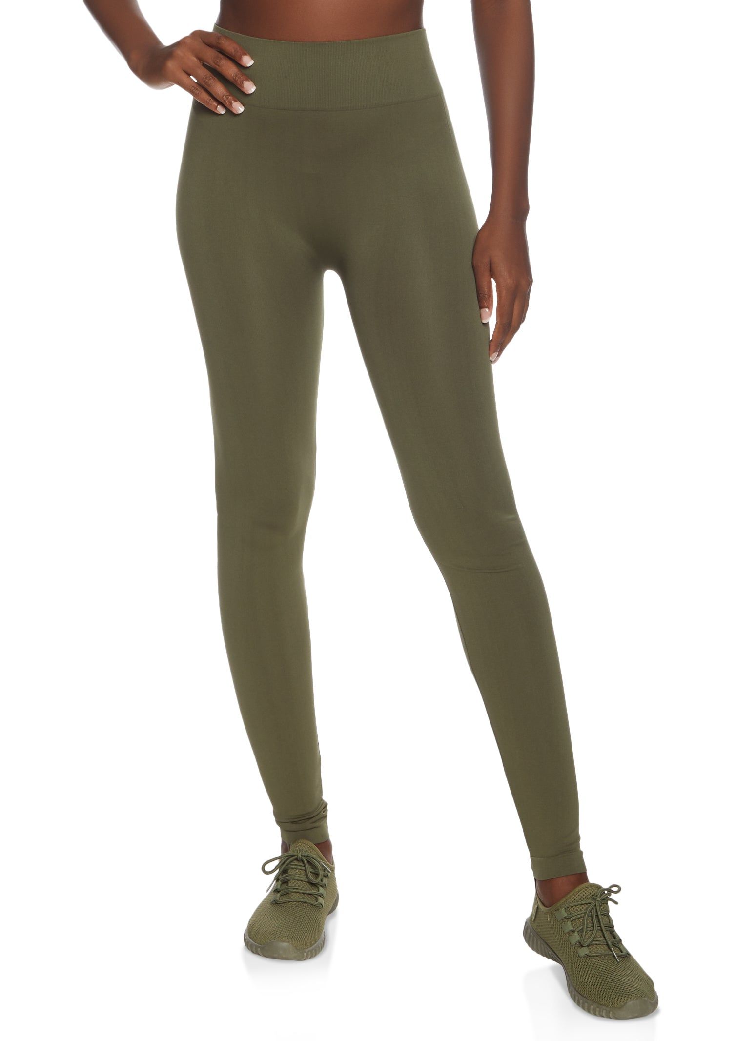 Seamless Waistband Leggings sold by Rainbow