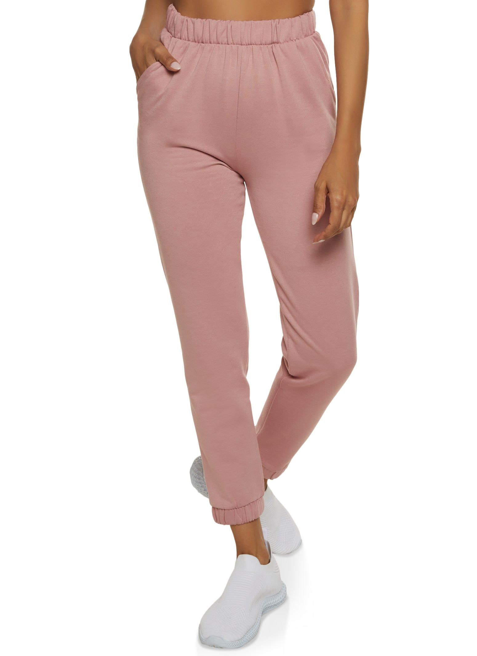 Elastic Waist Fleece Sweatpants sold by Rainbow