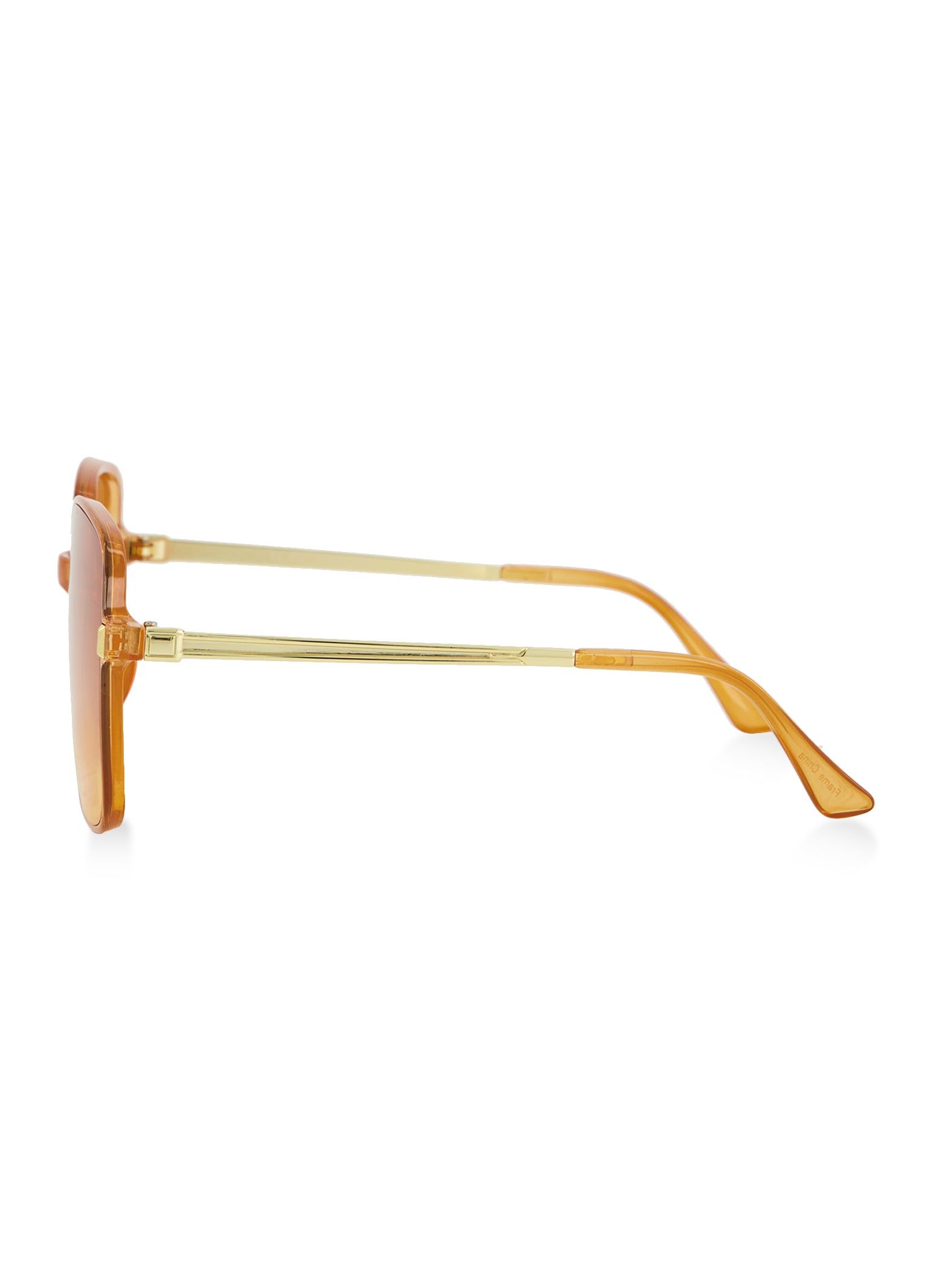 Metallic Arm Squared Oversized Sunglasses sold by Rainbow product image thumbnail 3