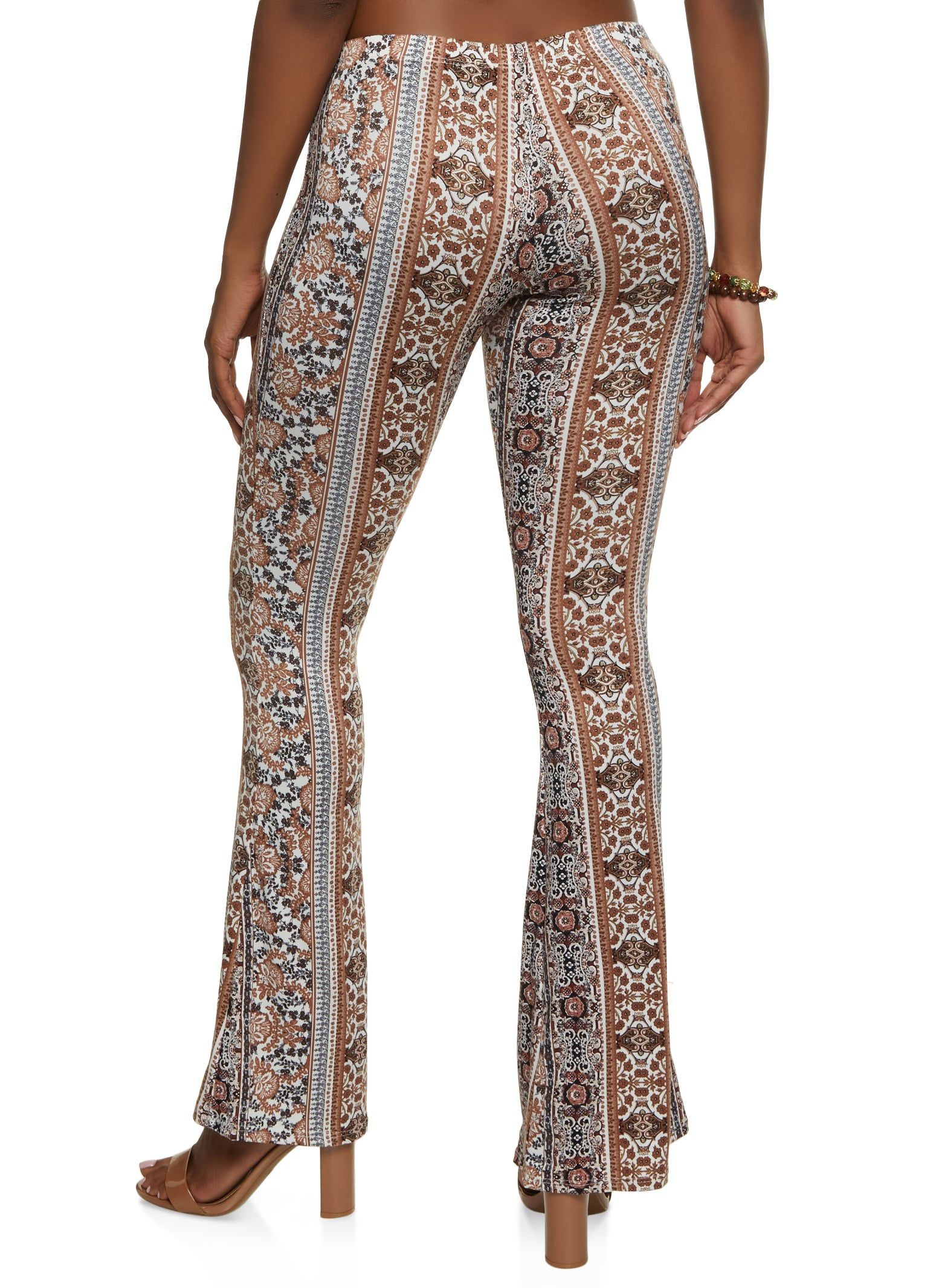 Boho Border Print Flare Pants sold by Rainbow product image thumbnail 2