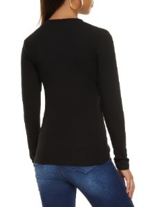 Basic Long Sleeve Crew Neck Tee sold by Rainbow