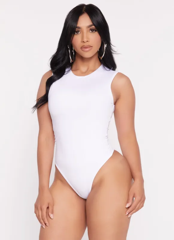Daisy Sleeveless Crew Neck Bodysuit sold by Rainbow
