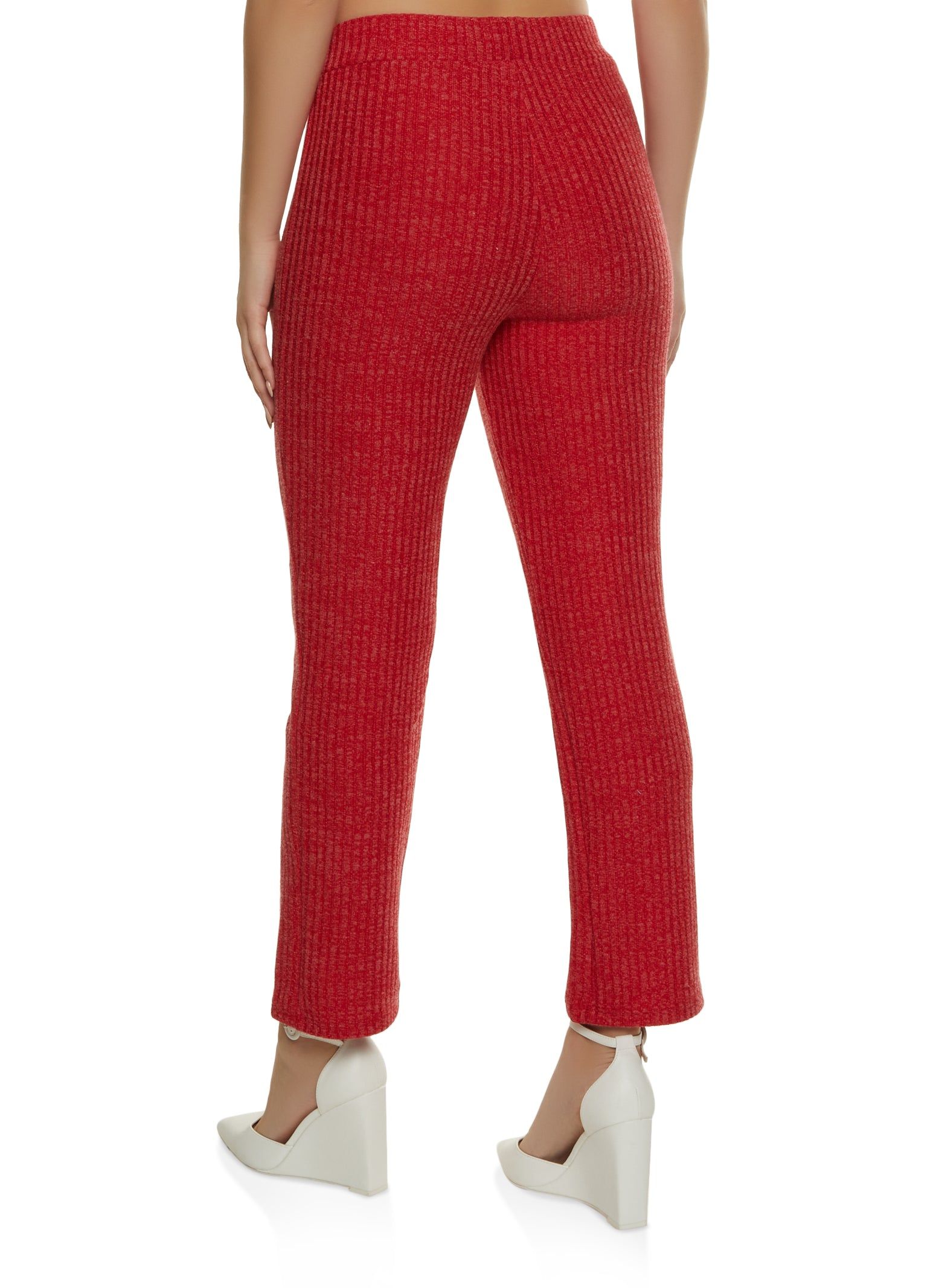 Drawstring Ribbed Straight Leg Pants sold by Rainbow product image thumbnail 2