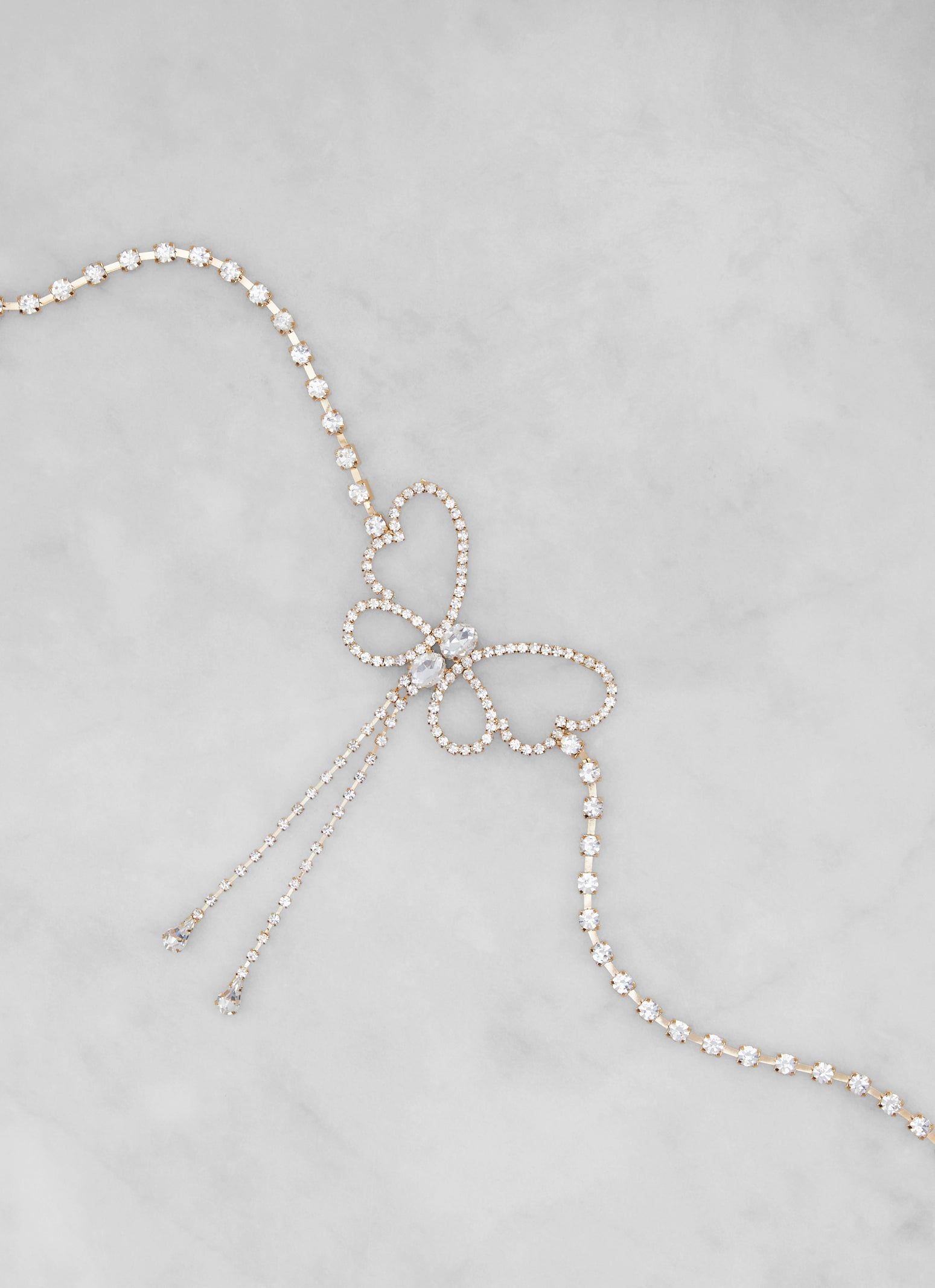 Butterfly Rhinestone Belly Chain sold by Rainbow product image thumbnail 2