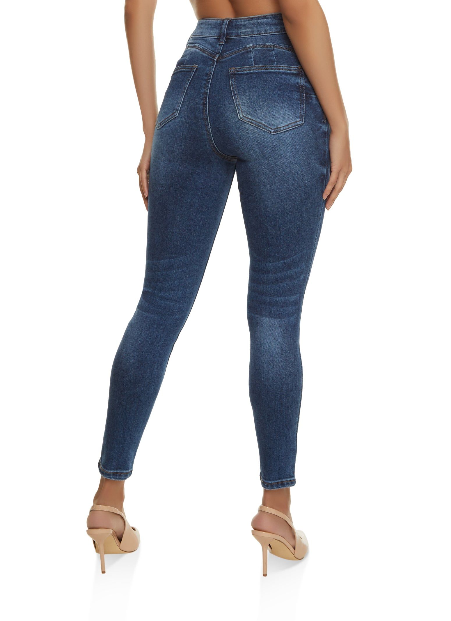 WAX Cropped High Rise Skinny Jeans sold by Rainbow product image thumbnail 2