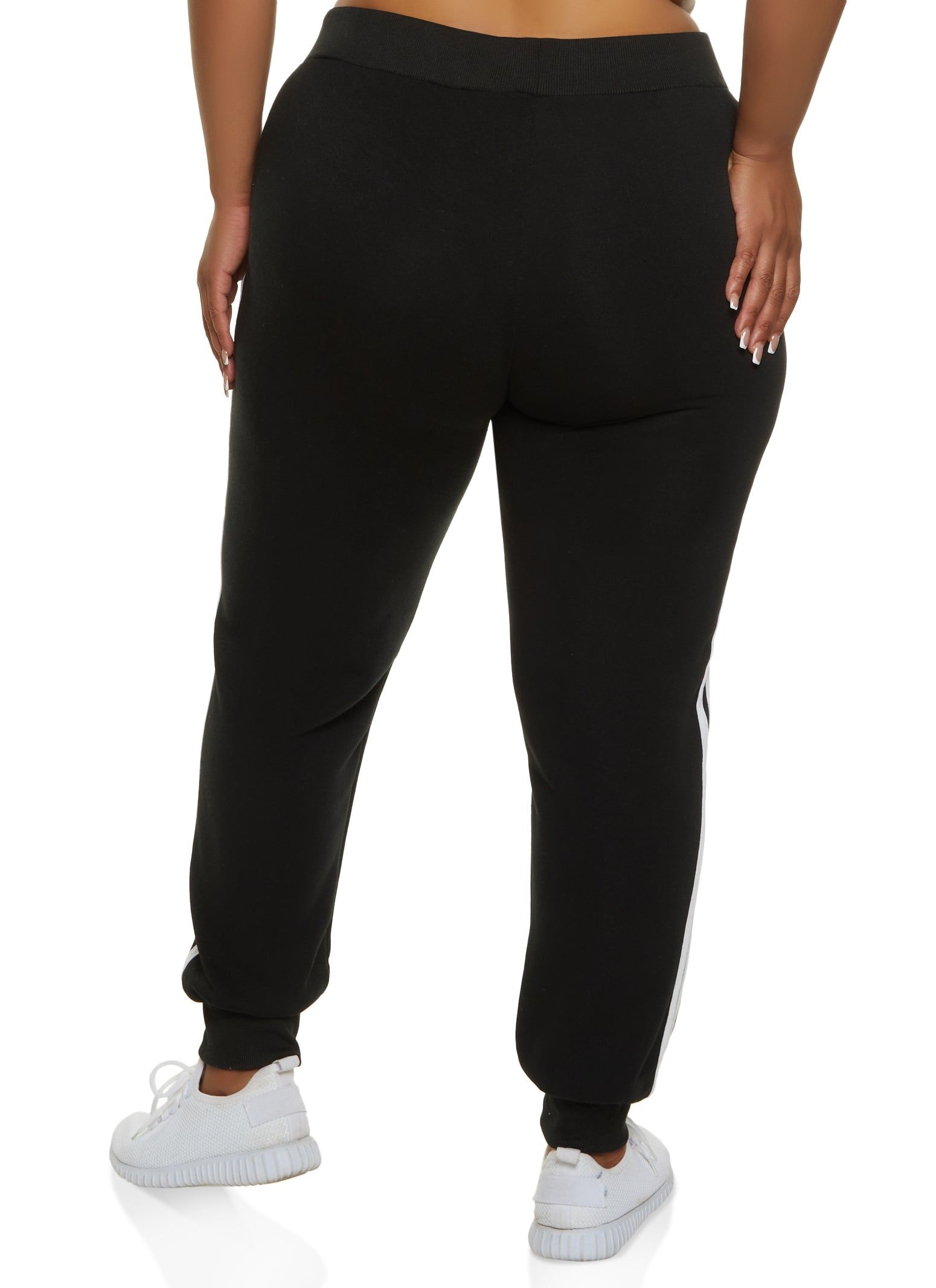 Plus Size Varsity Striped Side Joggers sold by Rainbow product image thumbnail 2