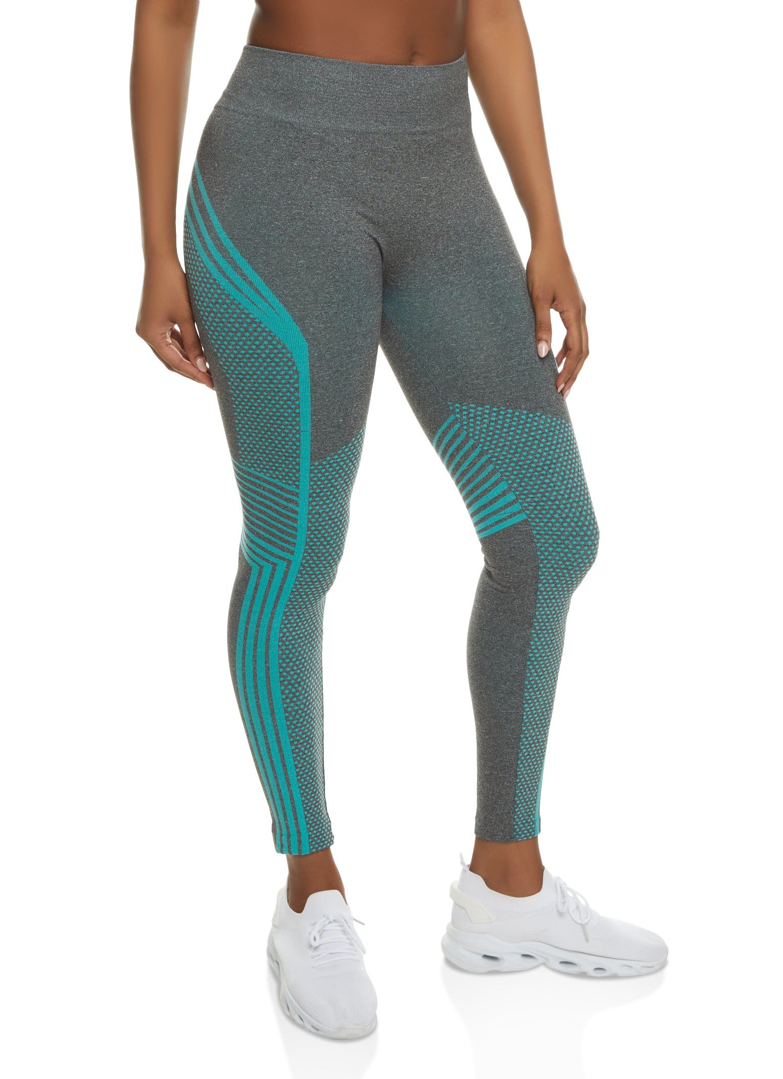 Seamless Printed High Waist Leggings sold by Rainbow