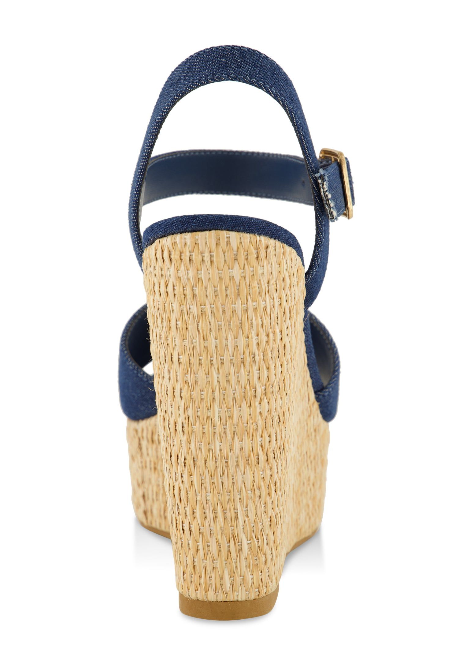 Metallic Pendant Espadrille Platform Wedge Sandals sold by Rainbow product image thumbnail 3