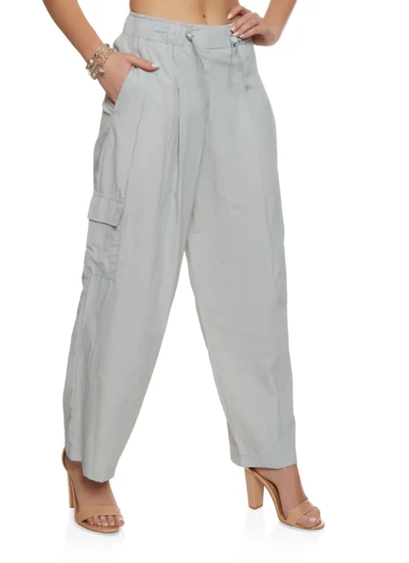 Wide Fit Parachute Pants sold by Rainbow