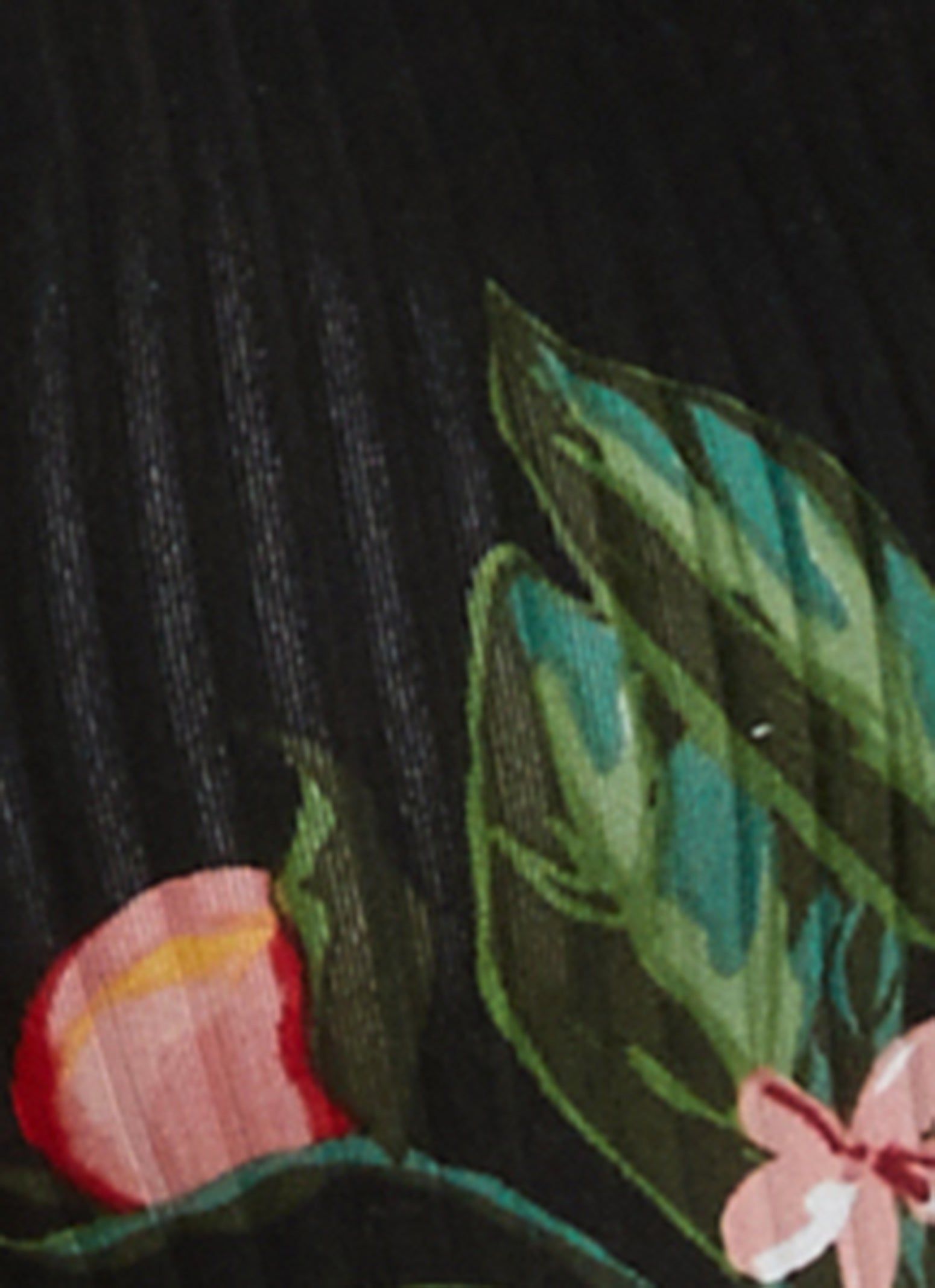 Plus Size Floral Print Tie Front High Low Shirt sold by Rainbow product image thumbnail 3