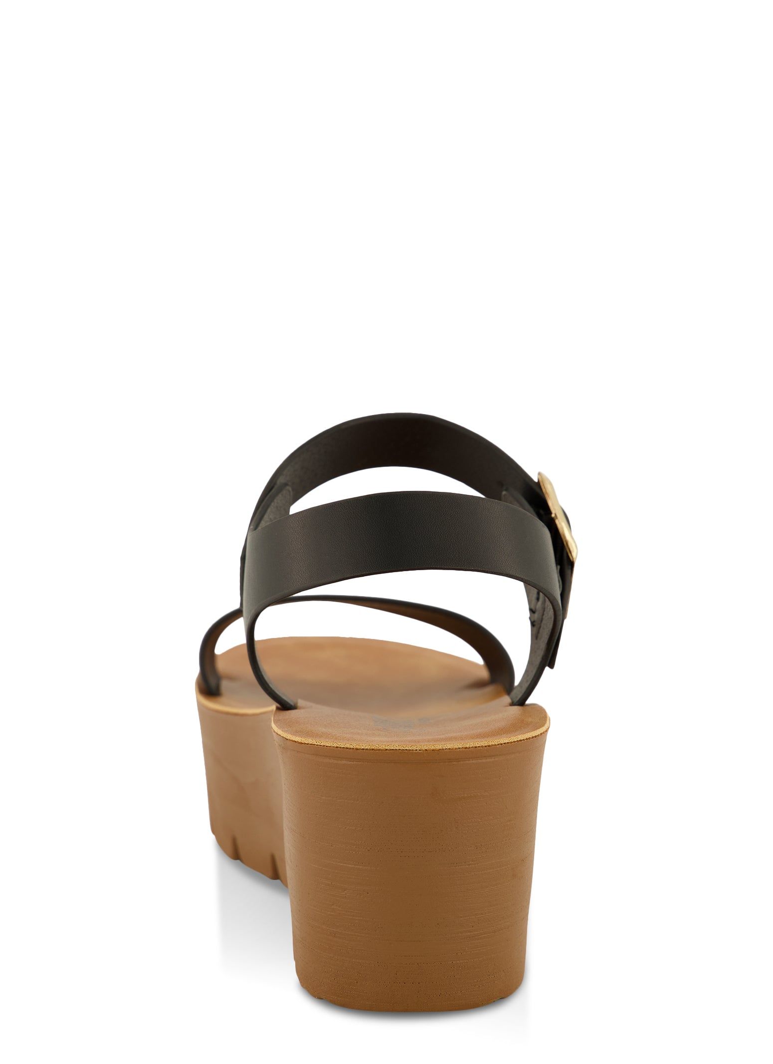 Ankle Strap Platform Wedge Sandals sold by Rainbow product image thumbnail 3