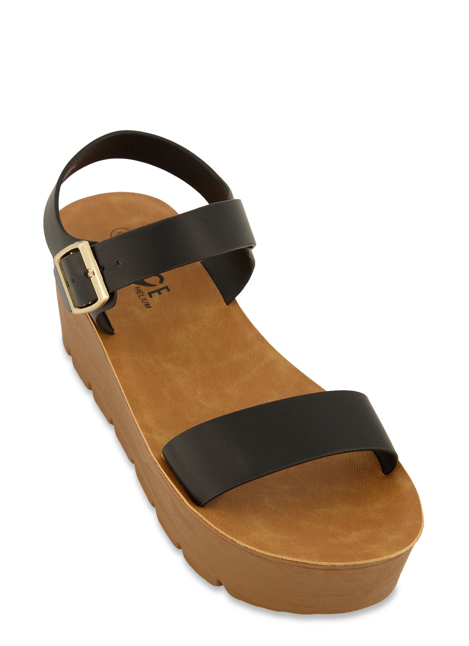Ankle Strap Platform Wedge Sandals sold by Rainbow