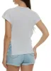 Open Tie Side Brooklyn Graphic T Shirt sold by Rainbow