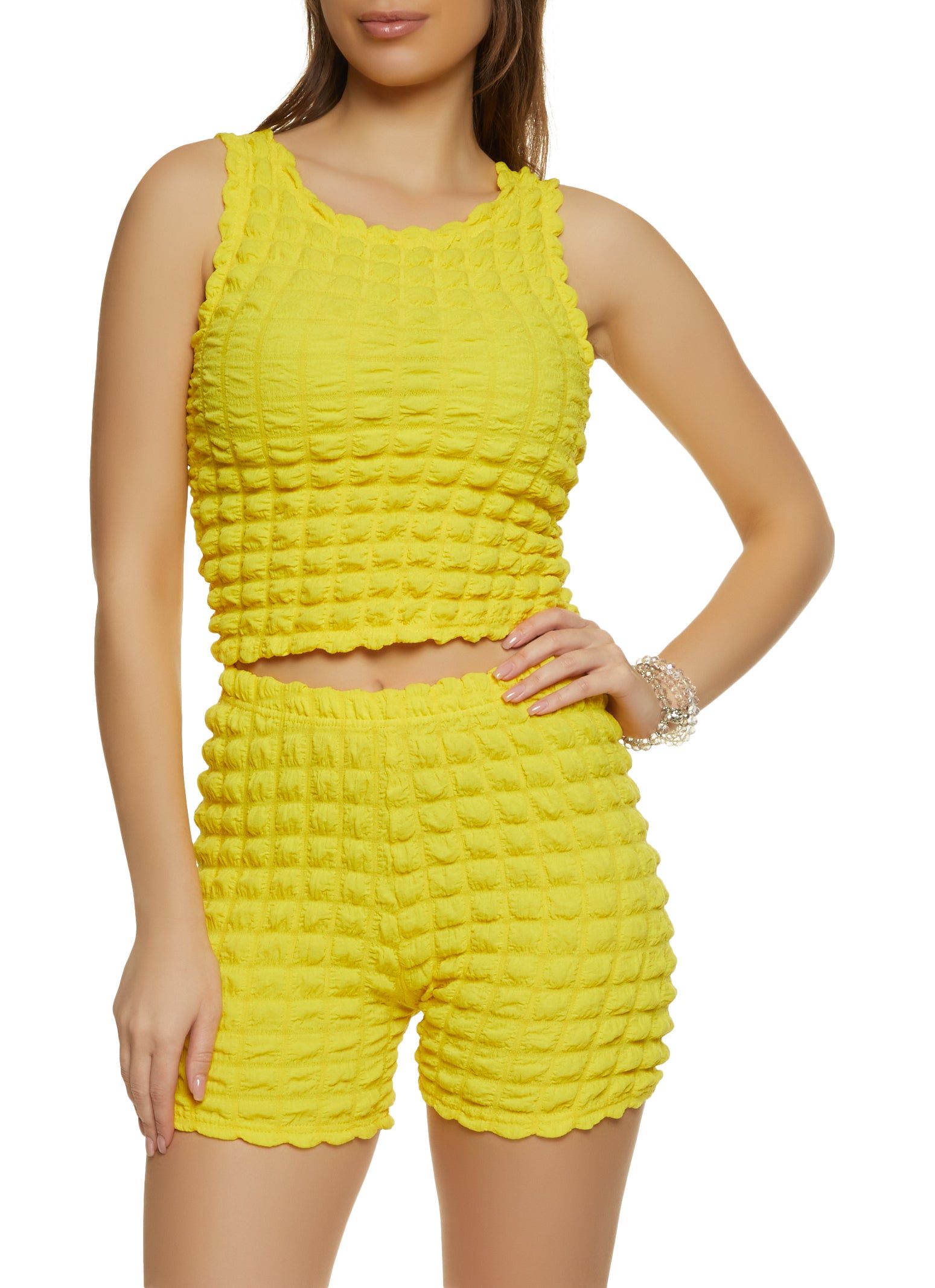 Bubble Knit Tank Top sold by Rainbow product image thumbnail 2